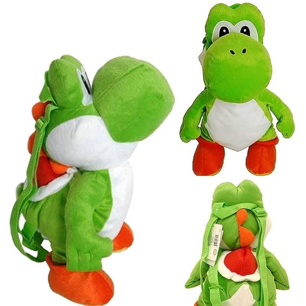 NWOT Nintendo Yoshi plush backpack